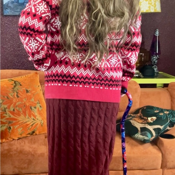 Festive Sloth Christmas Sweater - Picture 3 of 5